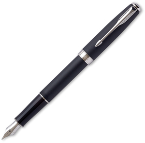 Перьевая ручка Parker "Sonnet Matte Black" GT F (S0818070)