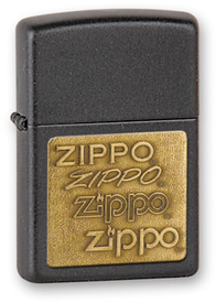 Зажигалка Zippo "CRACKLE W/BRS EMBLEM (362)