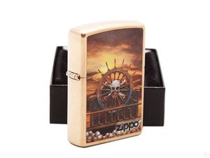 Зажигалка "Zippo" (204В Skull)