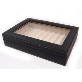 Шкатулка для 10 ручек черная (DY6536 black) 