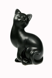Статуэтка "Кошка", фарфор  (110605)