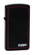 Зажигалка узкая ZIPPO "BLK W/BORDER" (1618 ZB) Зажигалка узкая ZIPPO "BLK W/BORDER" (1618 ZB)