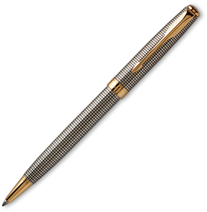 Шариковая ручка Паркер Сонет. Отделка Sterling Silver Cisele.PARKE (S0808170)