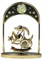 Фигурка декоративная - знак зодиака с часами "Козерог" 14см (67333) 