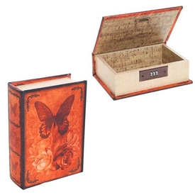 393497 Шкатулка с код.замком (шелк)