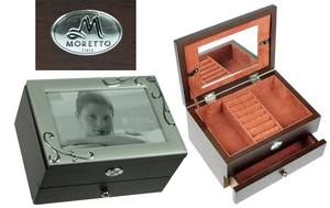 Шкатулка- фоторамка "MORETTO"2-ярусная  (39731) 