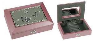 Шкатулка "Бабочки" ювелирная  (39915) 