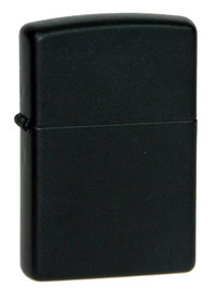 Зажигалка Zippo "PLAIN BLACK MATTE (218)