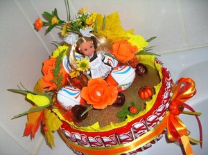 Композиция "Торт из конфет" (11219) 