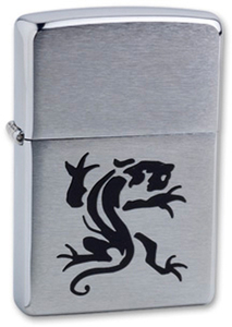 Зажигалка Zippo "Panther" Brushed Chrom (200 Panther)